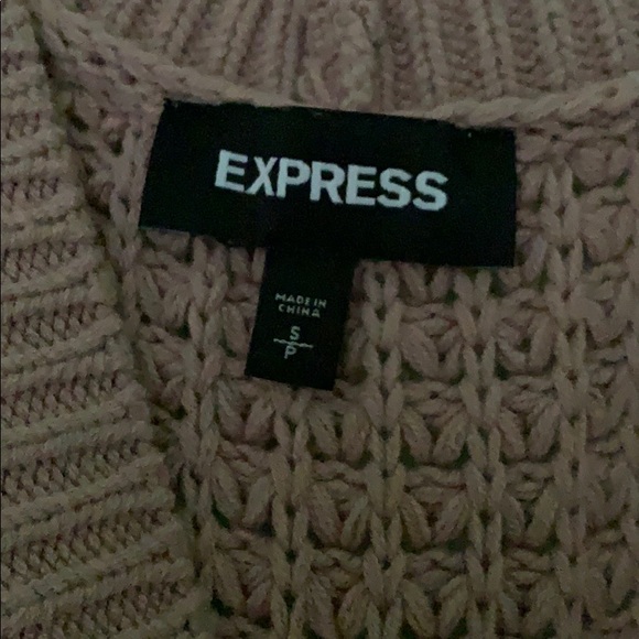 Dark pink knitted sweater - Picture 4 of 4